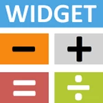 calculator widget multicolor android application logo